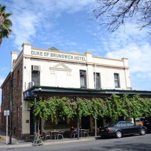 The Duke of Brunswick Hotel: A historic gem in the heart of Adelaide.
